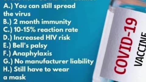 What's your favourite part of the Covid-19 vaccine? (Read Description)
			