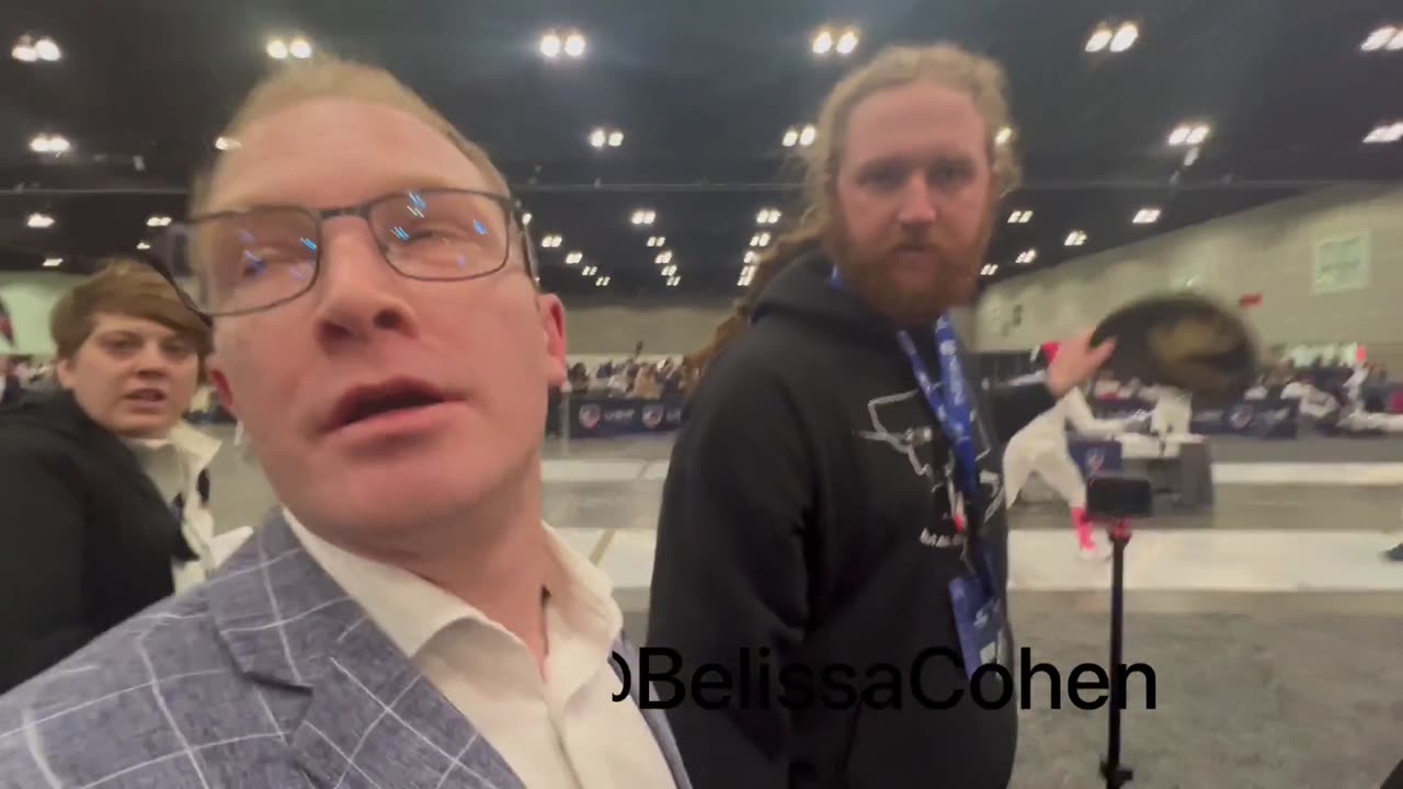 Protester at USA Fencing Screams the Obvious: "HE'S A MAN!"
