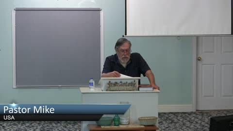 Sunday Morning Service 5/4/2025 John The Baptist Prepares The Way With Truth By Pastor Mike