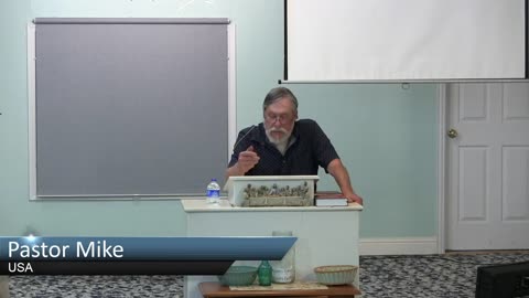 Sunday Morning Service 5/4/2025 John The Baptist Prepares The Way With Truth By Pastor Mike