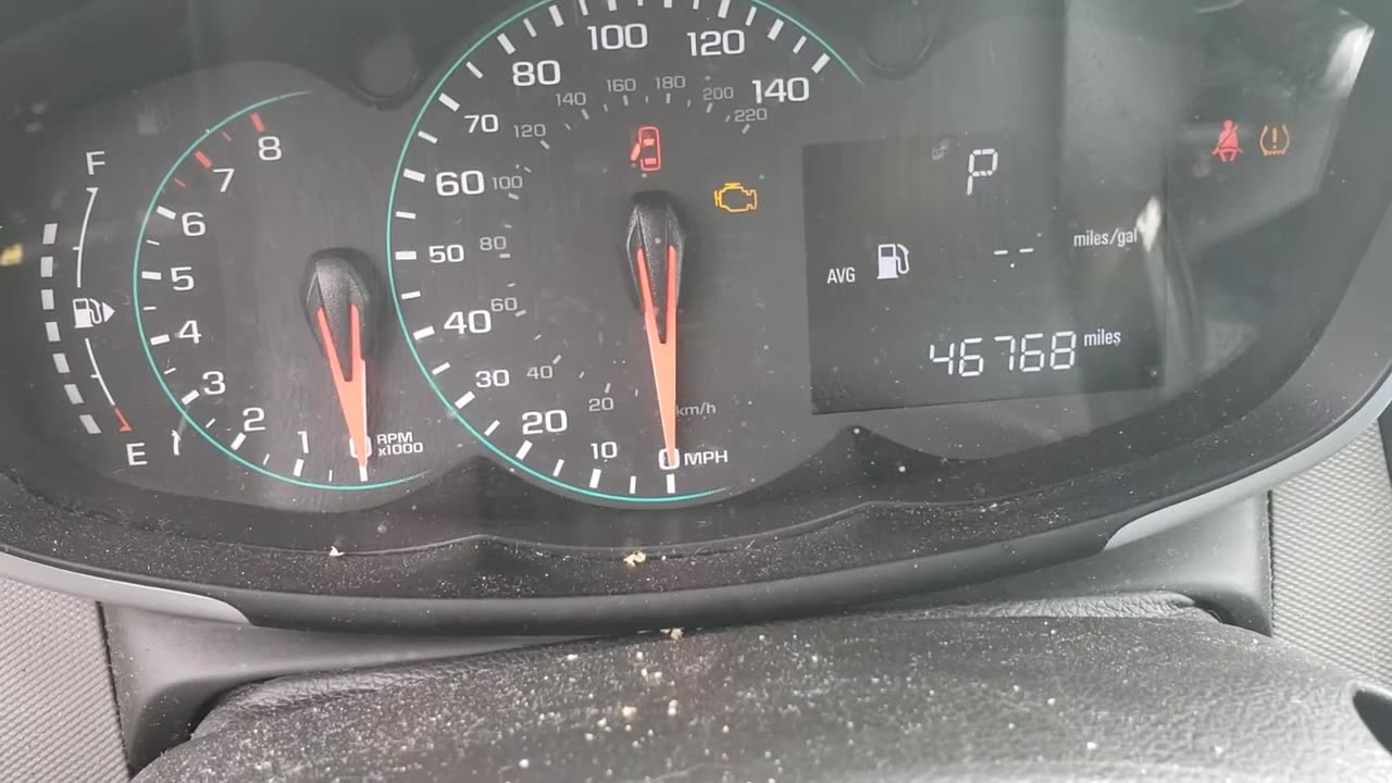 Reset Oil light 2017 Chevy Sonic