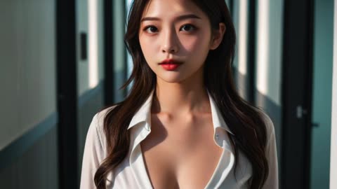 [4k] AI Lookbook Sexy Office Wear Lookbook - Sena |ィス衣装せな ❤️