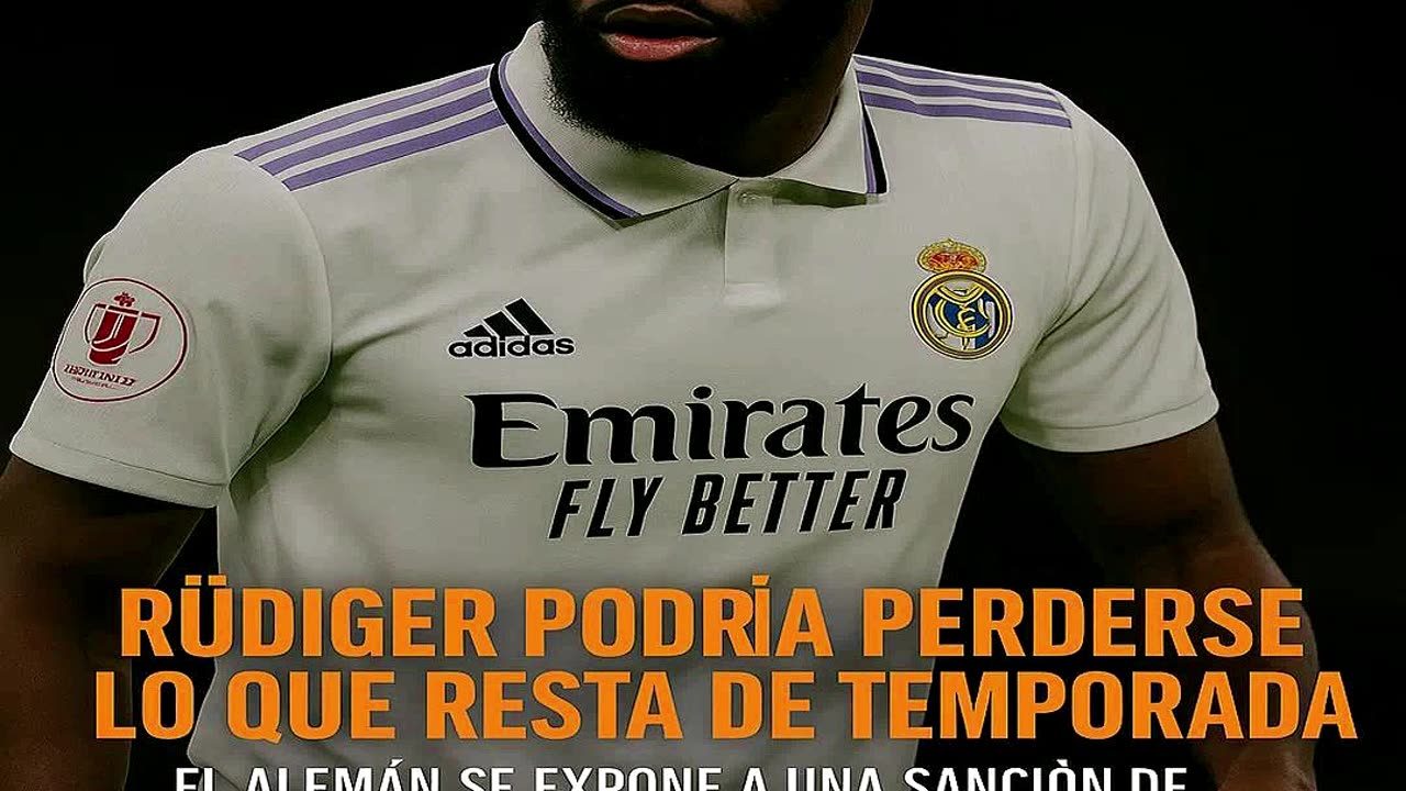 🚨 RÜDIGER, EN EL OJO DEL HURACÁN: ¿ADIÓS A LA TEMPORADA? ⚡