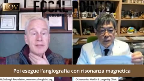 Dr Peter McCullough e il Dr Takuji Shirasawa - Filamenti intra-arterioso indotti da siero a MRNA - 24 Febbraio 2025