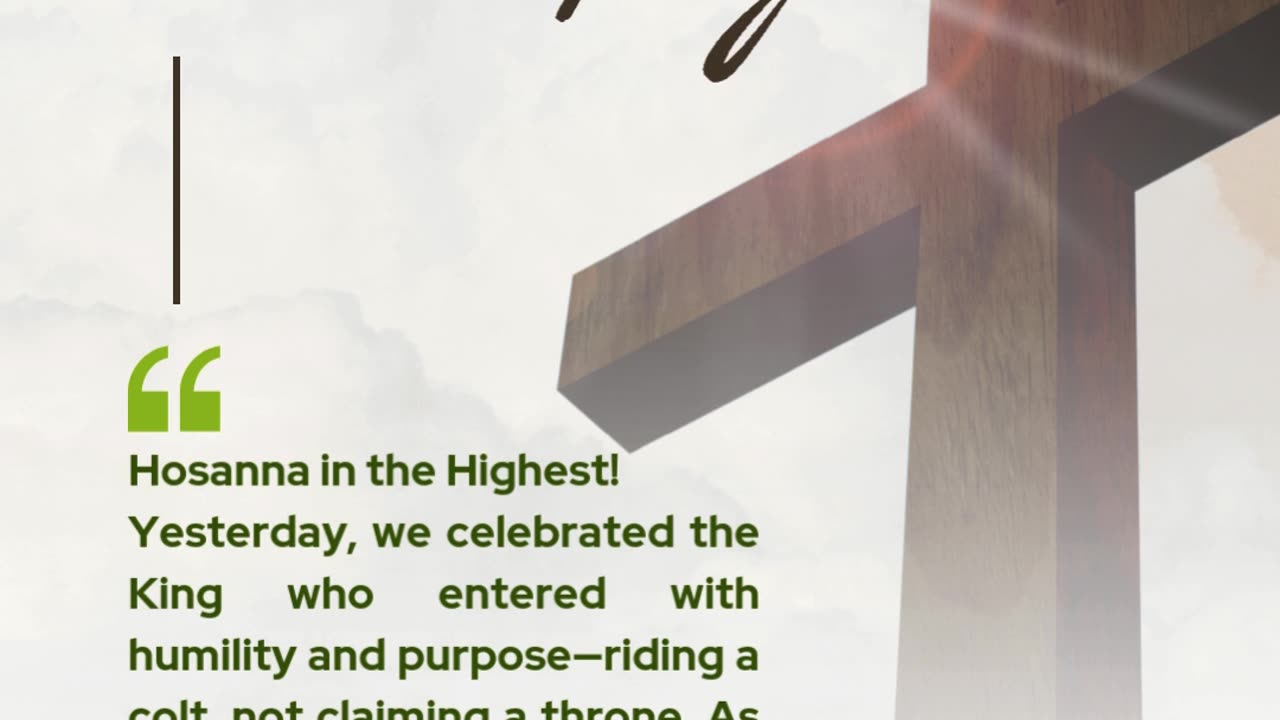 Happy Palm Sunday!