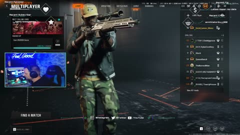 killin it on cod SnD then GTA RP on Dark Frisson RP