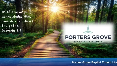 PGBC 6/1/25 Sunday Morning Svc w/ Bro. Benny Johnson