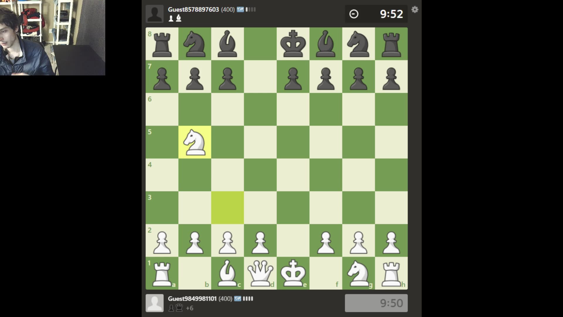 Online Chess Match #43 On PC With Live Commentary
