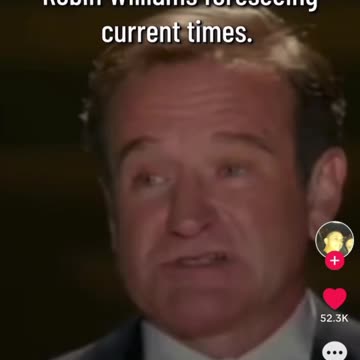 Robin Williams foreseeing current times
