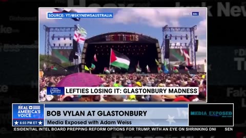 BRITISH BAND BOB VYLAN CHANTS ‘DEATH TO THE IDF’ ON STAGE DURING A MUSIC FESTIVAL