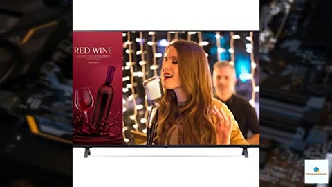 LG 75” 75UR640S9UD UR640S Series UHD Signage TV with Slim Depth, SuperSign CMS, and Embedd