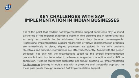 Overcoming SAP Implementation for Businesses Challenges to Accelerate Growth
