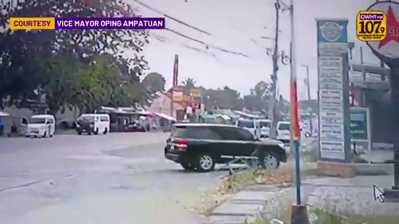 Land Cruiser took direct hit from RPG-7 and kept moving.