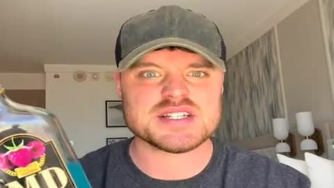 Brit guy drinking MD 20/20 for the 1st time