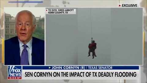 Cornyn highlights the people who didn't die in the Texas floods: "It's a very sad time