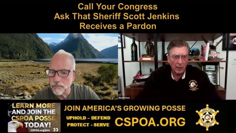 Sheriff Mack Gives Update on Sheriff Scott Jenkins - Needs Pardoned Now! Part 2