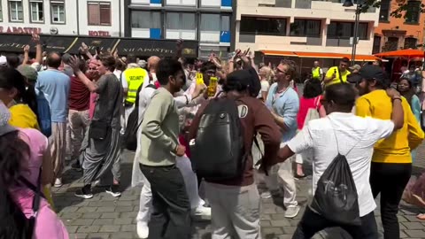 Jagannath Ratha Yatra festival in Koln, Germany June 2025
