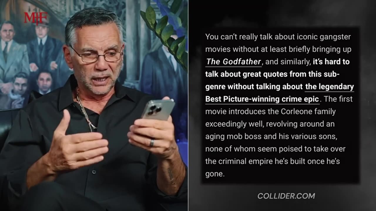 Michael Franzese - Top 10 Legendary Mob Movie Quotes Every Fan Should Know