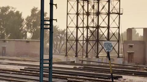 Larkana Railway Station Video ❤ #maxrecords #larkana #sindh #pakistan