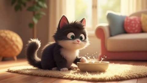 whisk whisk the lazy cat