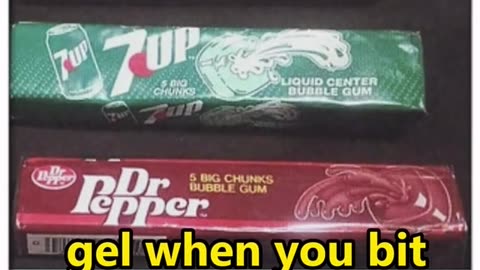 DISCONTINUED CHEWING GUM TODAY’S KIDS WILL NEVER EXPERIENCE THEM