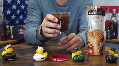 PFC Lawrence Beard - Daily's Salted Caramel Coffee RTD Cocktail Review