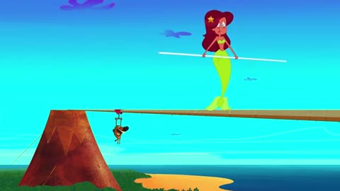 Zig and Sharko F#ZigAndSharkounny Cartoon Moments – Hilarious Beach Adventures! 🦈🐺🌊#ZigAndSharko