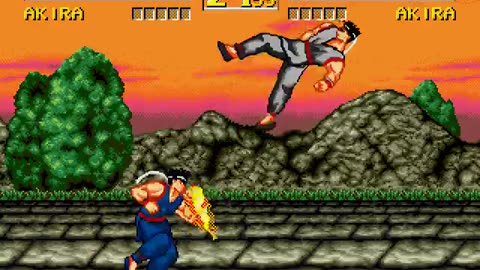 Mega Drive Longplay 514 Virtua Fighter 2 vs Tekken 2 Unlicenced