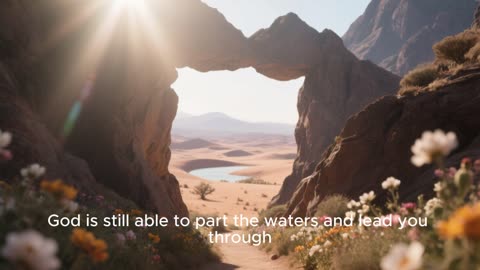 Israelites crossing the Red sea