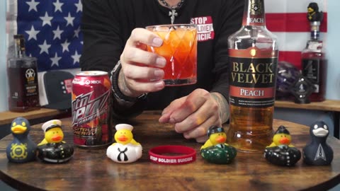 Edwin McVicker - Black Velvet Peach Whiskey & Mtn Dew Citrus Cherry Soda