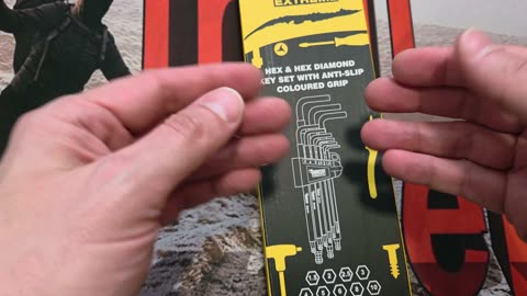Sabrecut Extreme Hex key diamond set UK chrome S2 tool