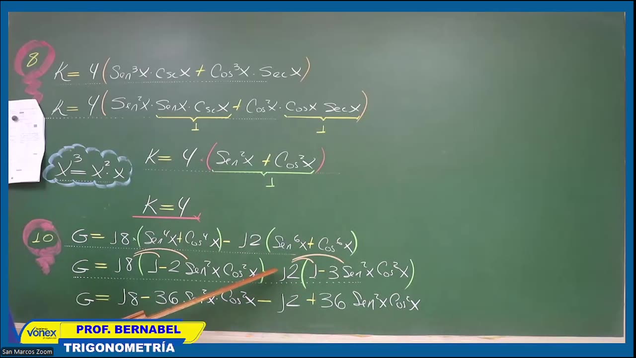 VONEX SEMESTRAL 2024 | Semana 08 | Trigonometría