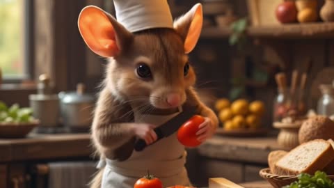 Tiny Chef Mouse 🐭 Cooks Better Than Most Humans! 🍳