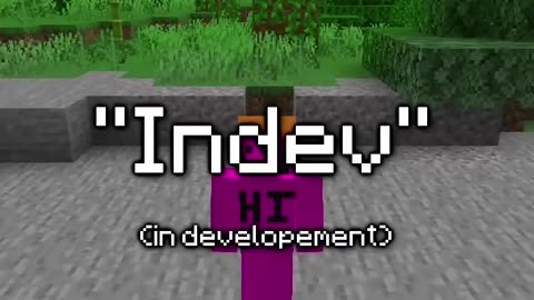 minecraft looked like THIS.
