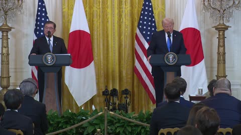 🇺🇸🇯🇵 PRESIDENT TRUMP & JAPANESE PRIME MINISTER SHIGERU ISHIBA HOLD JOINT PRESS CONFERENCE! 🤝🏛️