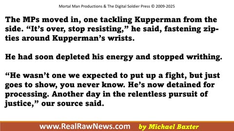 JAG Arrests Former NSA Stooge Charles Kupperman for Treason and Espionage