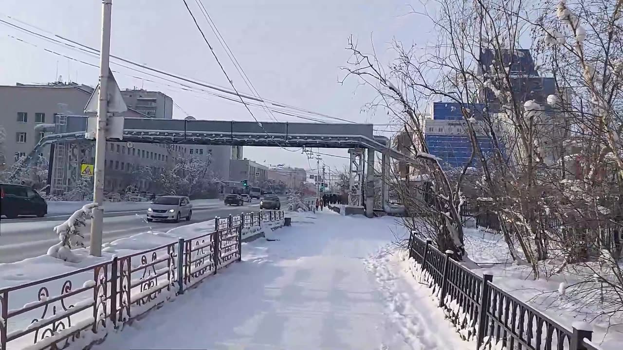 Сне еревня России Làng tuyết ở NGA 11 20250830