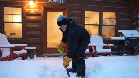 Surviving the Wild in My Off Grid Alaskan Log Cabin Winter Life Alone