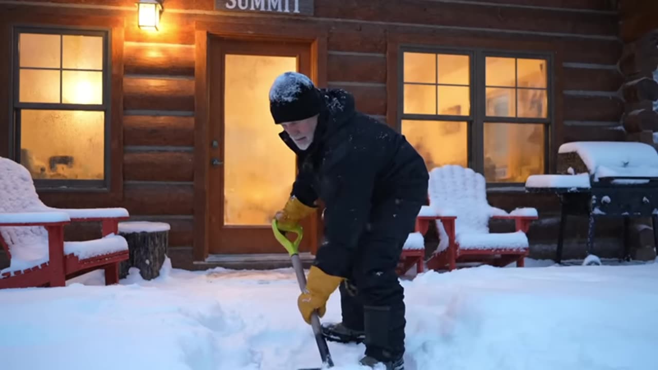 Surviving the Wild in My Off Grid Alaskan Log Cabin Winter Life Alone