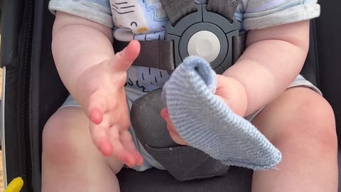 10-Month-Old’s Adorable Sock Adventure