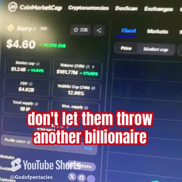 story ip crypto price prediction #fyp