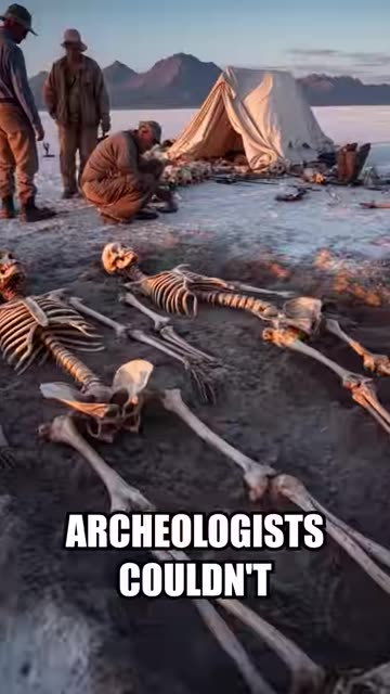 Massive Human Bones Found Beneath African Salt Flats