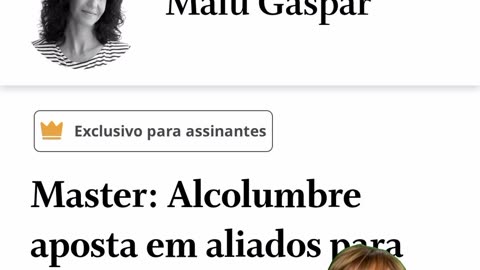 Vocês tem que pedir primeiro o impeachment do Alcolumbre, o que, o Alcolumbre mais quer é manter o Toffoli alí, pois é uma proteção pro Alcolumbre. Vocês estão pedindo o impossível.