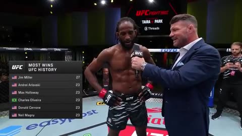 Neil Magny Octagon Interview | UFC Vegas 108
