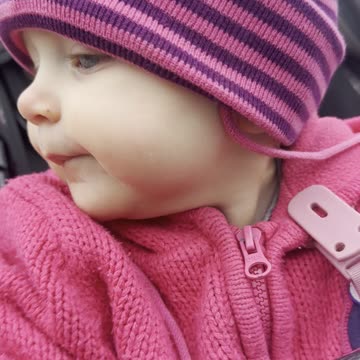 Baby Kayla Closeup — Watching Everything Closely 👀