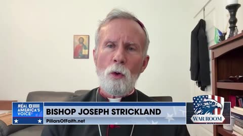 Bishop Strickland summarizes the Christmas message and imparts his blessing to the WarRoom posse