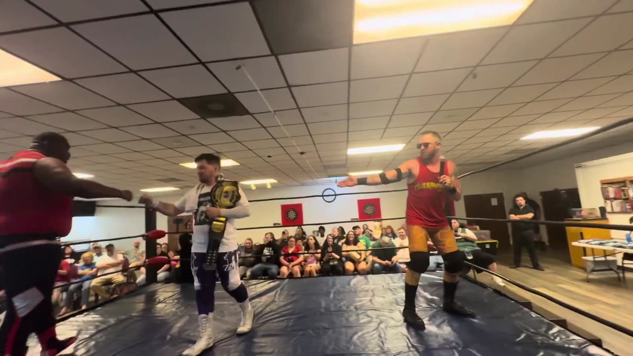 (2025.08.23) Hunter Hendrix (c) vs Cameron Thomas vs Murdo Brown vs Thaddeus Collins - IPW