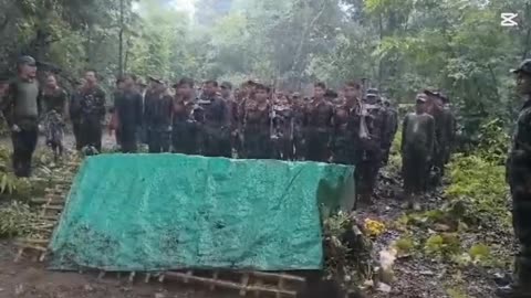 🕯️🇲🇲 Myanmar War | Funeral of Fallen PDF Fighter Comrade PK in Taungoo District | RCF