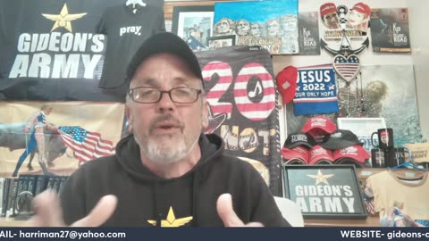 GIDEONS ARMY MONDAY LIVE @ 930 AM EST @ 630PM EST BIBLE HOUR