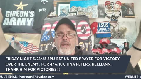 GIDEONS ARMY MONDAY LIVE @ 930 AM EST @ 630PM EST BIBLE HOUR